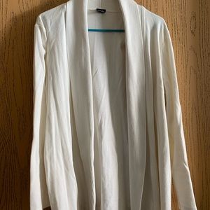 Rafaela Woman White Sweater Cardigan, Size 1X